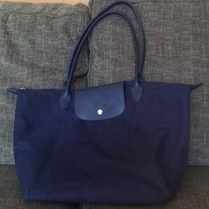 Long Champ Blue Tote